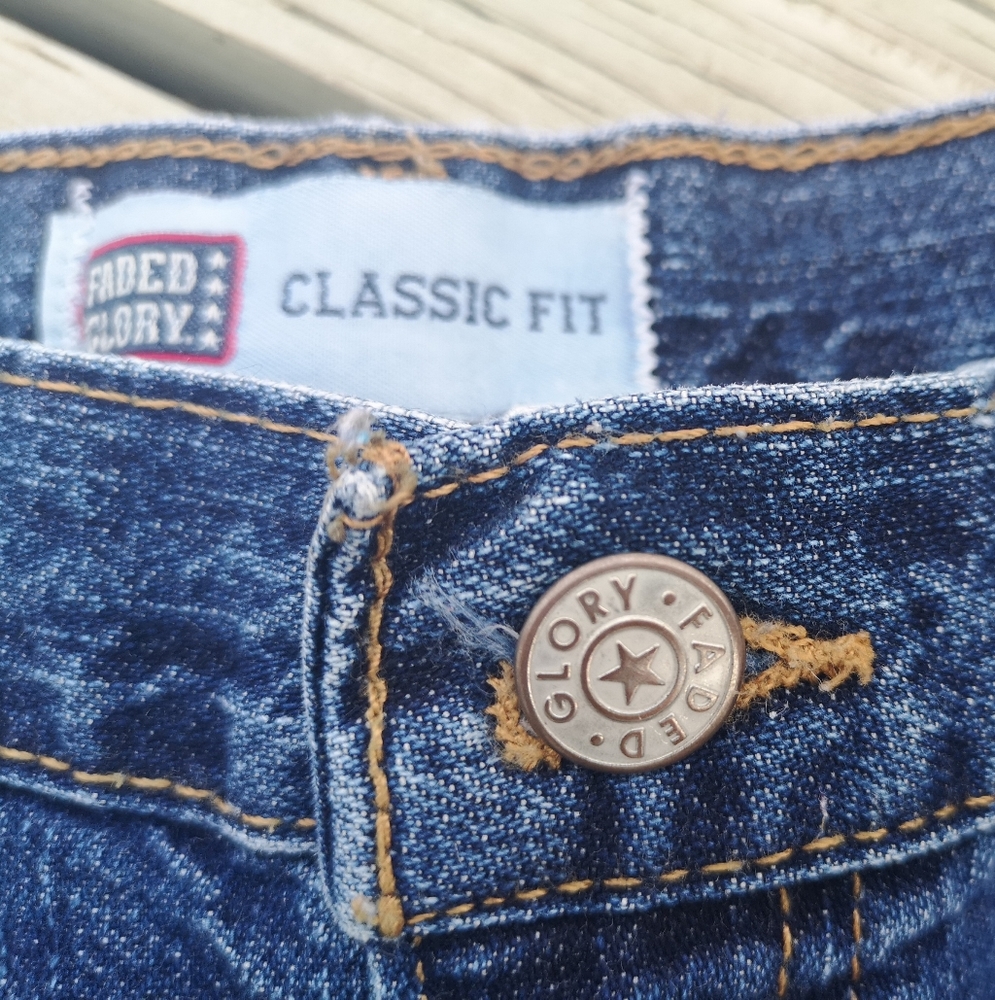 Faded Glory Classic Fit blue jeans